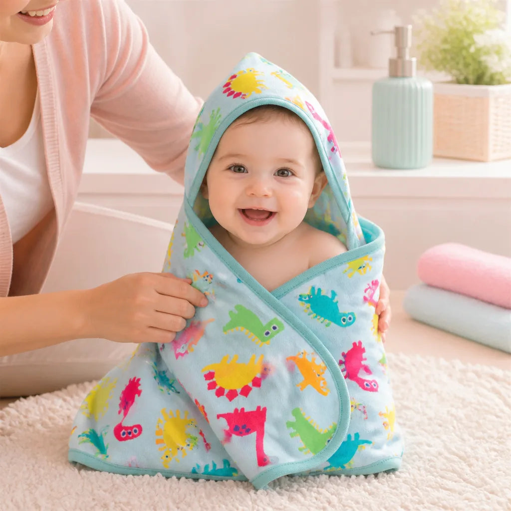 sortie-de-bain-bebe-fille-tennis