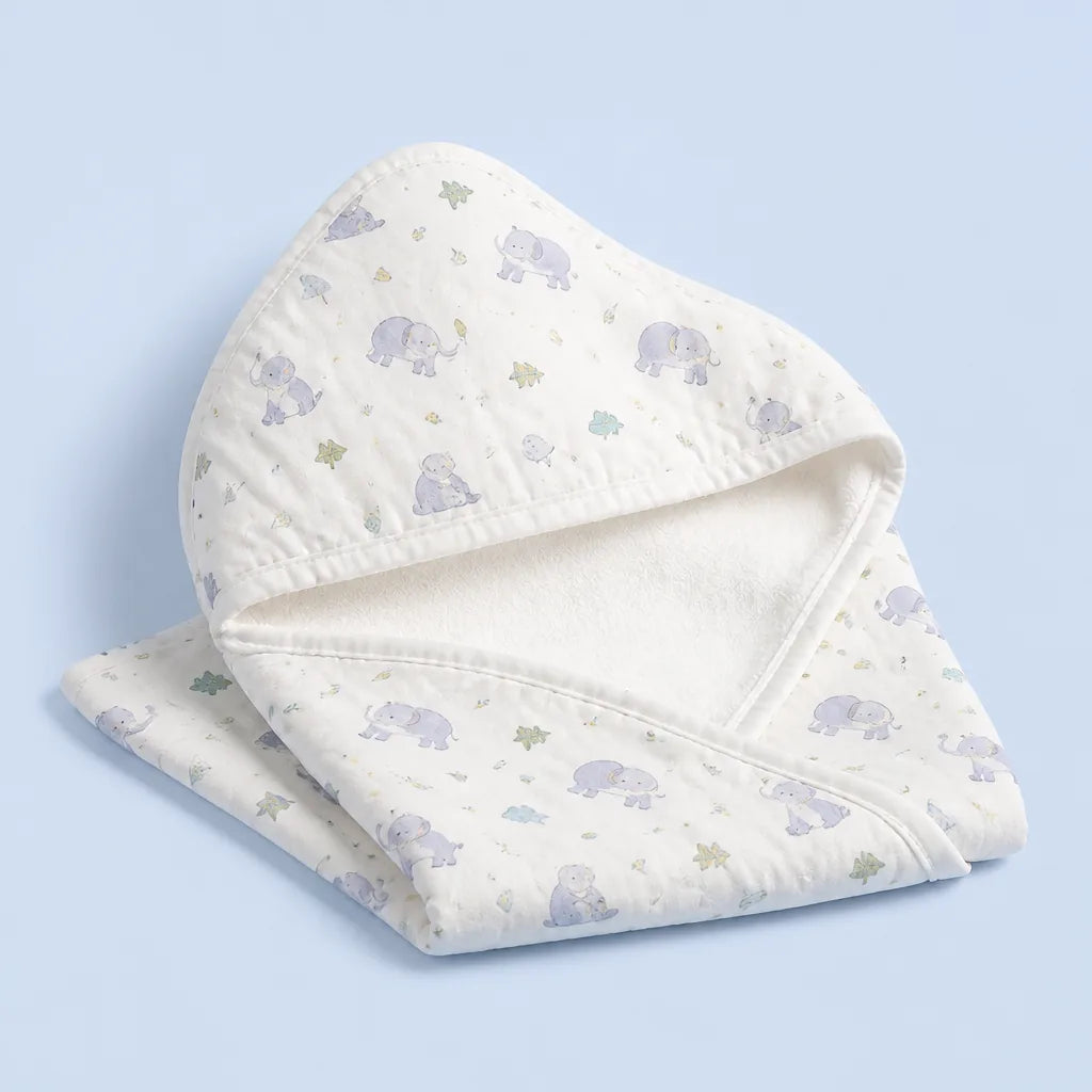 Sortie De Bain Bébé Marin
