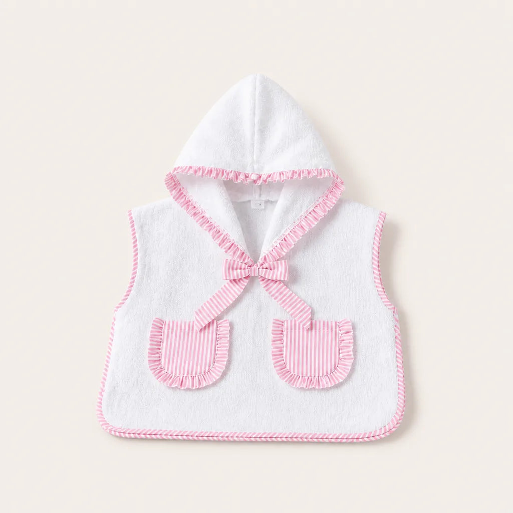 Sortie De Bain Bébé Rayé