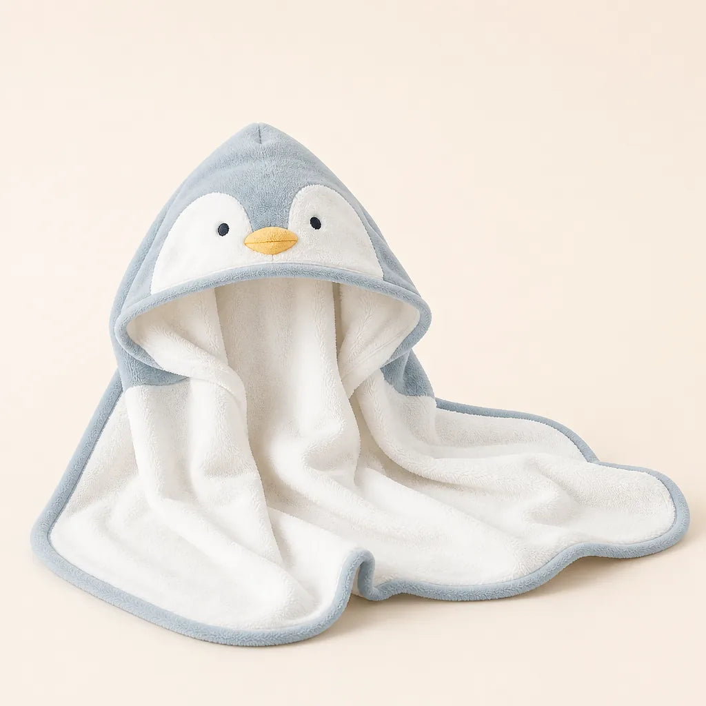Sortie De Bain Bébé Triangles