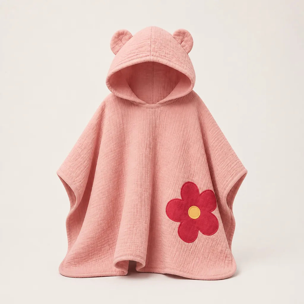 Sortie De Bain Poncho Bebe