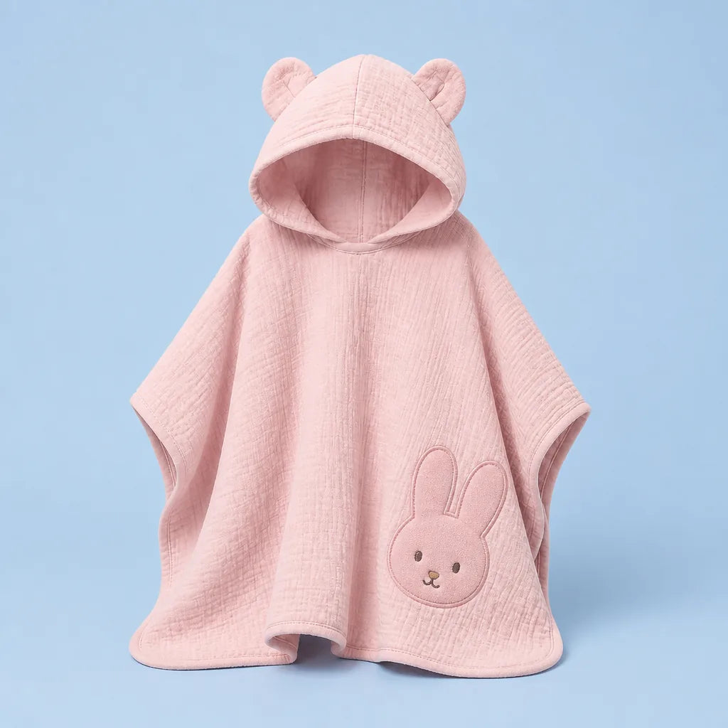 Sortie De Bain Poncho Bebe