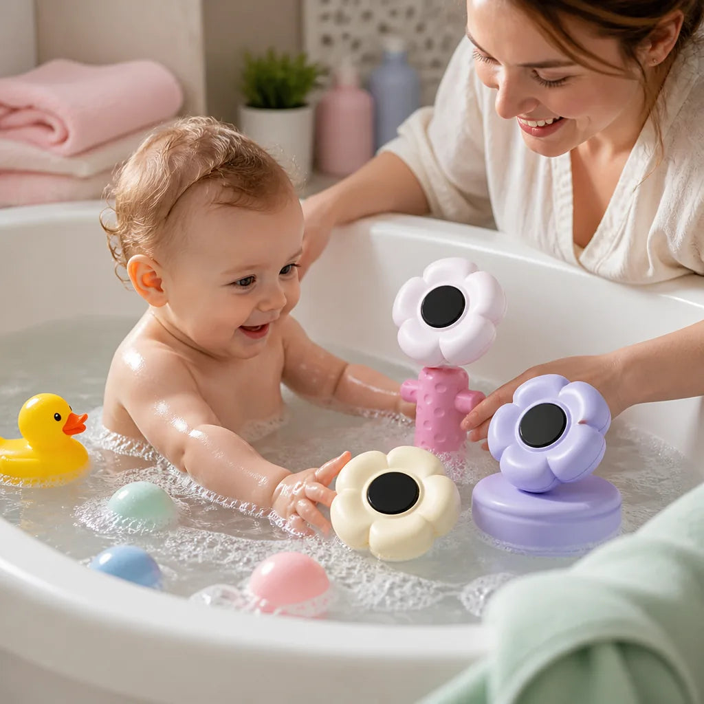 thermometre-de-bain-fleur-rose