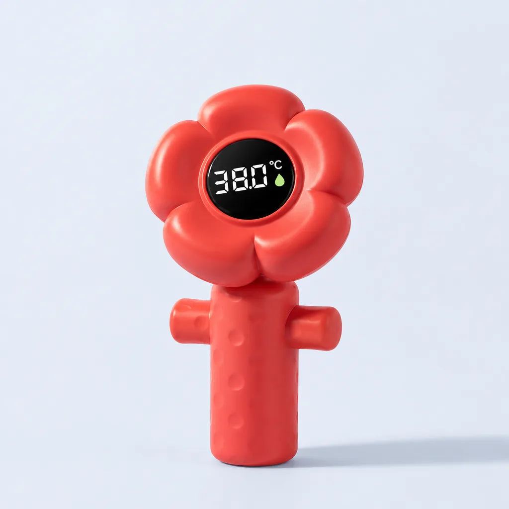 Thermometre De Bain Fleur Rose