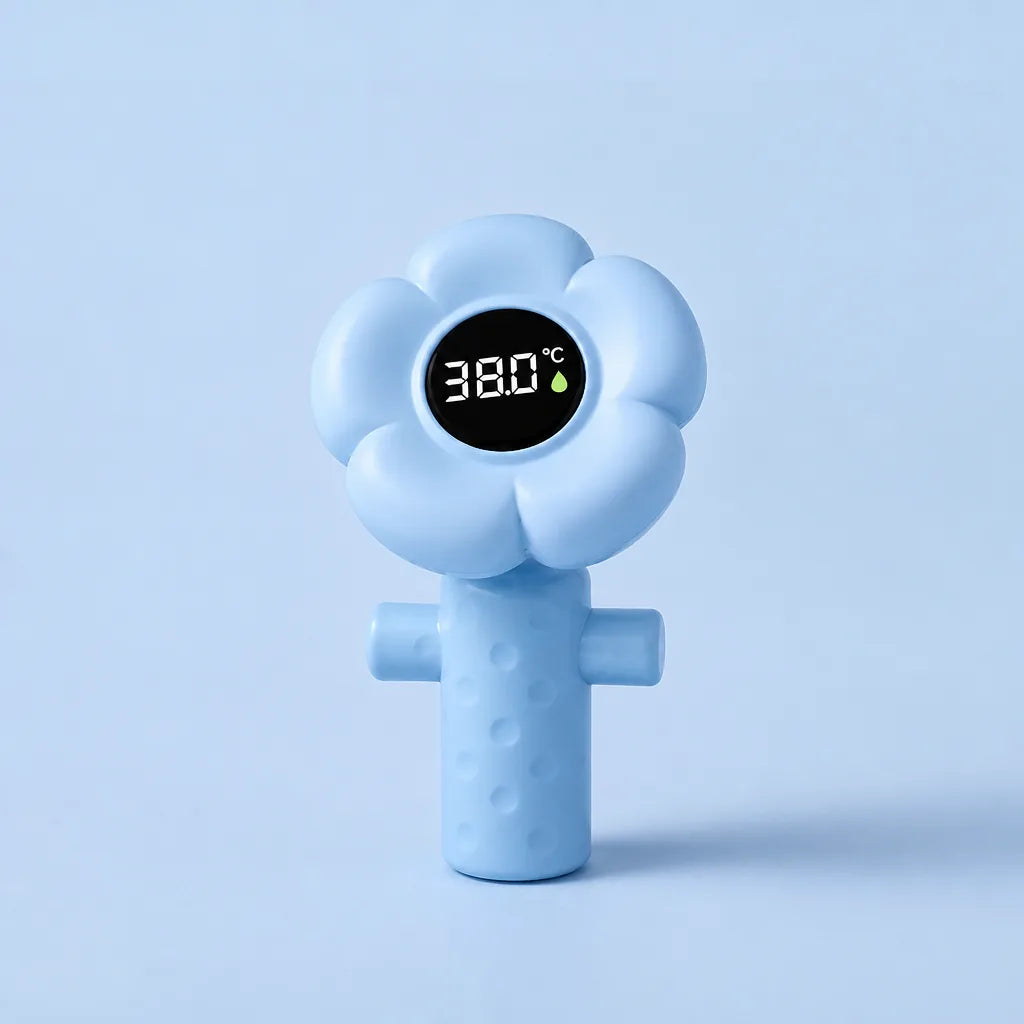 Thermometre De Bain Fleur Rose