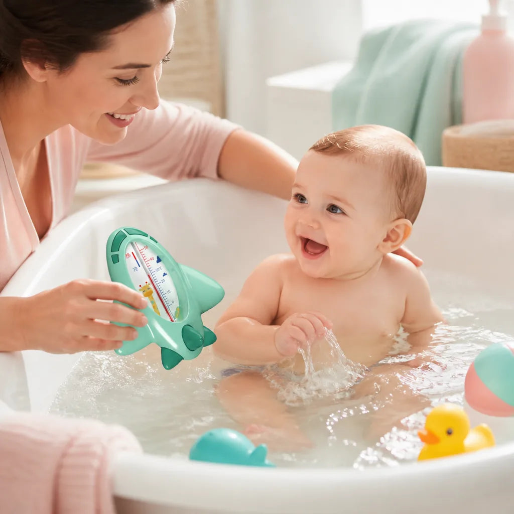 thermometre-de-bain-vert